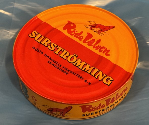 Surströmmings hel Röda Ulven 300g Originalet