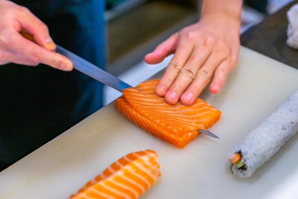 Laxrygg Sashimi